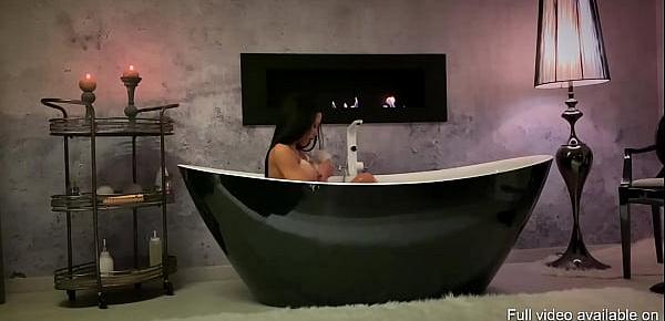  Only3x (Only3x) brings you - Classy Shalina Devine romantic anal toying at the bathtub